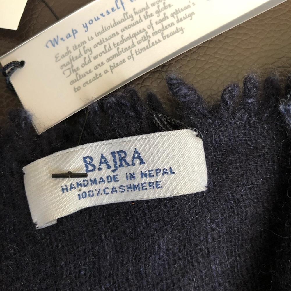 Handmade cashmere scarf brand new